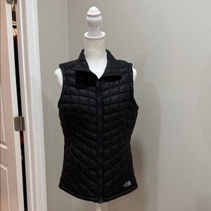 The North Face Black Puffer Vest